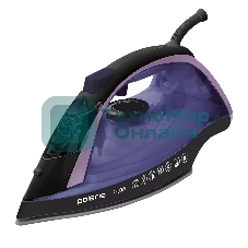 Утюг Polaris PIR2668AK 3m черный/фиолетовый 2600 Вт