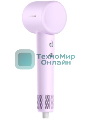 Фен Dreame Hair Gleam AHD12A сиреневый, 1600 Вт, ионизация