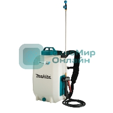 Опрыскиватель Makita DUS158Z ранц. 15л бирюзовый/белый