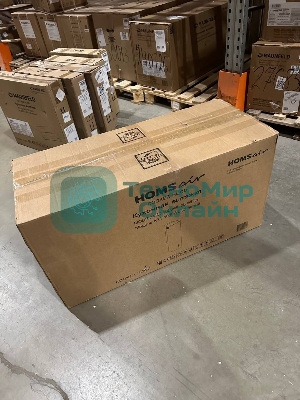 (Витринный образец, поврежденная упаковка) Кухонная вытяжка HOMSair ART 1050WL 35 БЕЛЫЙ