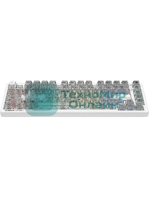 Клавиатура A4Tech Bloody MS76 проводная, USB Type-A, белый