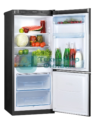 Холодильник Pozis RK-101 черный двухкамерный 156/57л морозилка снизу