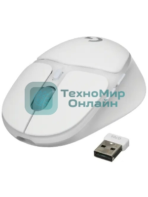 Мышь беспроводная Logitech G705 белый, 8200 dpi, радиоканал, Bluetooth, USB, кнопки - 6