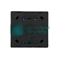 Выключатель 2-клав. LETO черный бархат LEZARD 752-4200-101