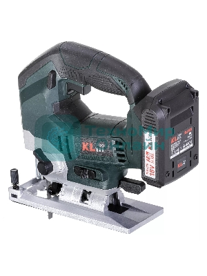 Лобзик электрический профессиональный бесщеточный KLPRO KLDT18B-20 (18В, Li-ion-2шт, 2.0А·ч, патрубок для пылесоса, полотна (дерево/металл, З/У, кейс)