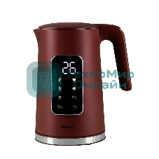 Чайник электрический Atlanta ATH-2537 бордовый