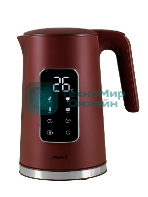 Чайник электрический Atlanta ATH-2537 бордовый