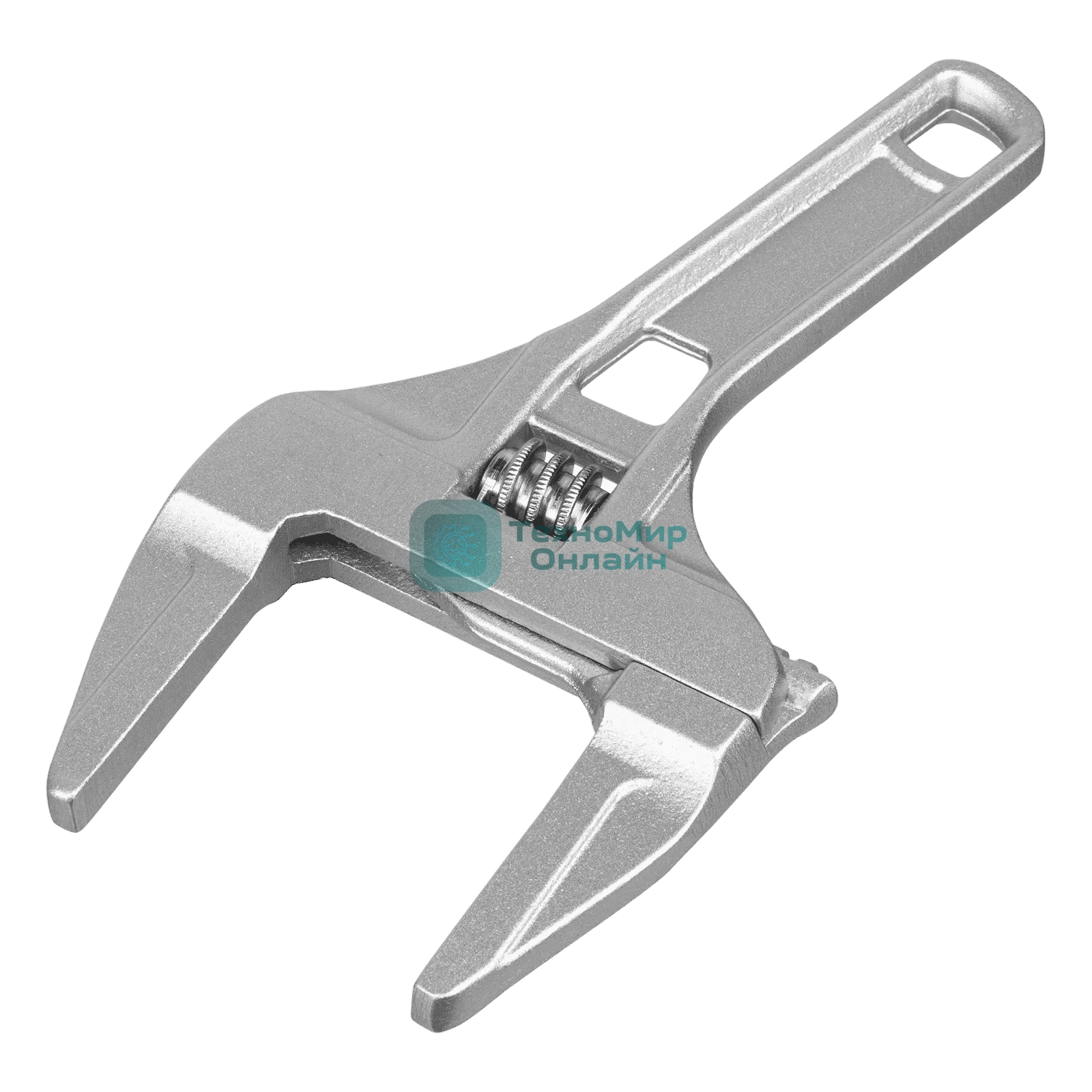 Ключ разводной Denzel 205 мм, алюминиевый