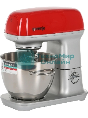 Кухонная машина Gorenje MMC1000RLR планетар.вращ. 1000Вт красный