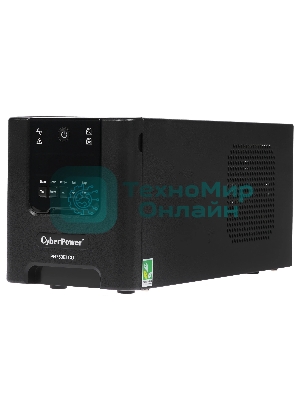 Источник бесперебойного питания CyberPower PR750ELCD 750 ВА/675 Вт/USB/RJ-11/RJ-45/6 x IEC 320 C13 (компьютерная)