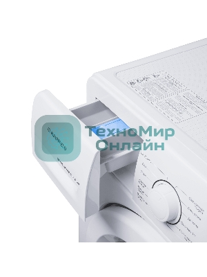 Стиральная машина Maunfeld MFWM106WH051D белая, загрузка фронтальная 6кг, 1000 об/мин., класс: A++