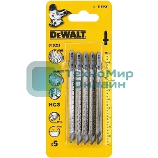 Набор пилок по дереву DeWalt DT2053-QZ 5пред. (лобзики)