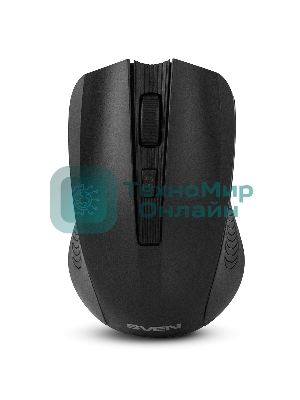 Мышь беспроводная SVEN RX-400W черный, 1400 dpi, радиоканал, USB, кнопки - 4