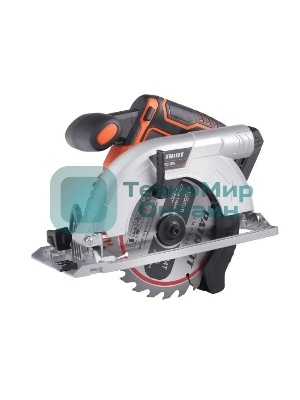Пила циркулярная аккумуляторная PATRIOT CS 165UES, 4500 об/мин, диск 165мм, 21В