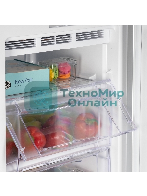 Морозилка Nordfrost DF 261 WAP, белый, 139л, 3 ящика