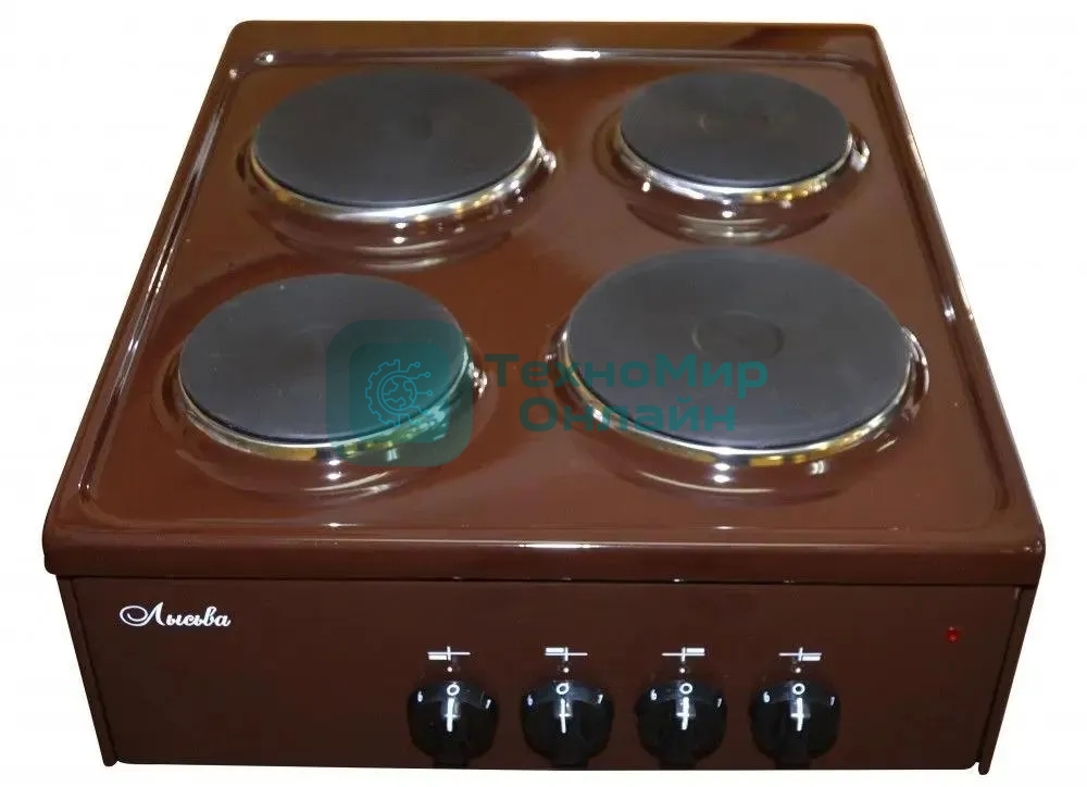 Плита электрическая Лысьва ПЭН 40М коричневый ДА эмаль (настольная)