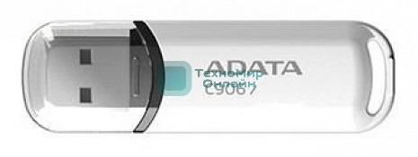 Флешка USB ADATA Classic C906 (AC906-64G-RWH), 64Gb, USB 2.0, R/W 15/5, белый