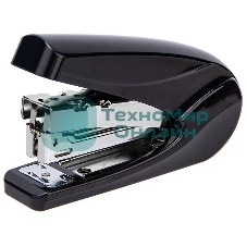 Степлер Deli 0421BLACK 24/6 26/6 (30 листов) черный, 50 скоб, коробка