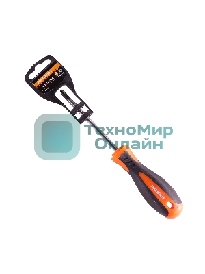 Отвертка Patriot PH2x100, CR-V, магнитная, двухкомпонентная рукоятка