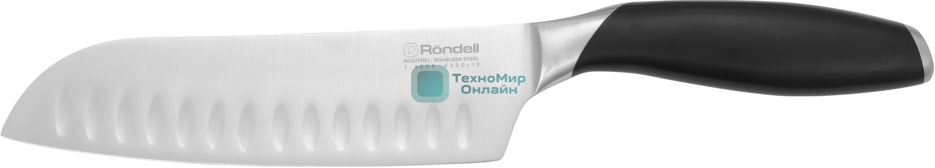 Нож сантоку 17,8 см Gasta Rondell RD-1866