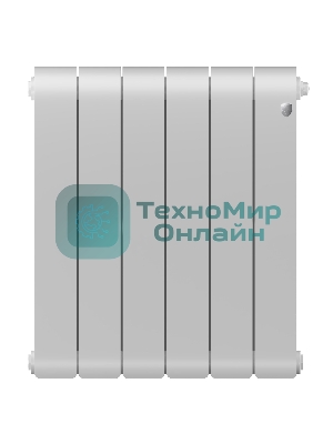 Радиатор биметаллический Royal Thermo Infinity 500 Bianco Traffico - 6 секц.