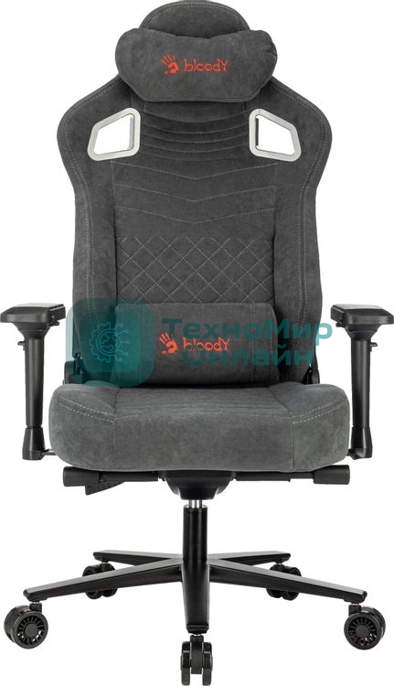 Кресло A4Tech Bloody GC-660 серый, ткань