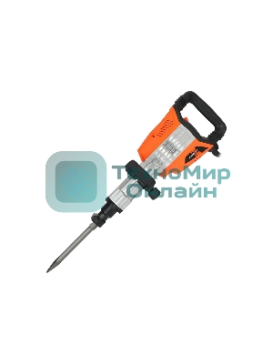 Отбойный молоток Patriot DB 550, 1700Вт, энергия удара 45 Дж, 2000 уд./мин., 2 зубила в ком, шт