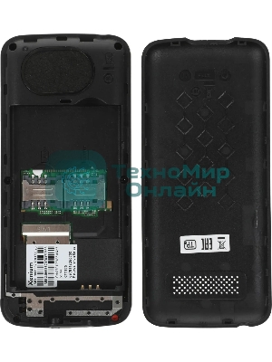 Мобильный телефон Xenium X175 черный моноблок 2Sim 1.8