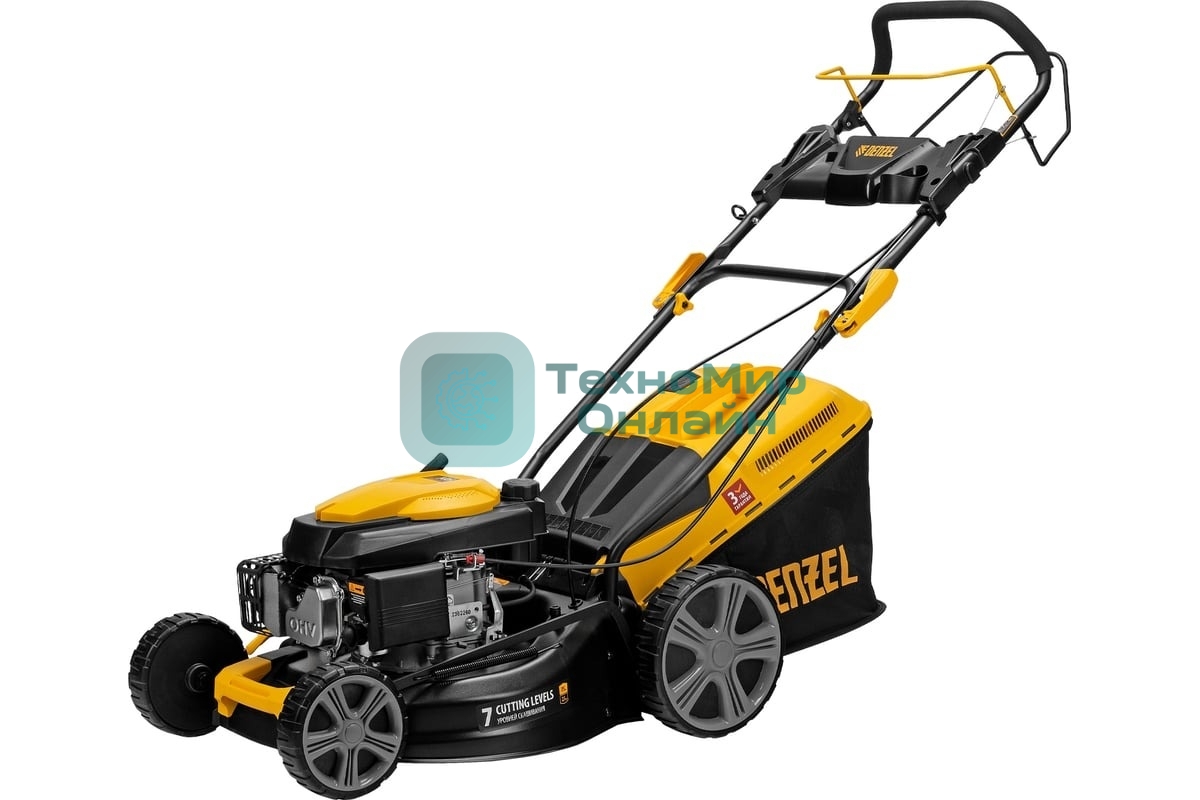 Газонокосилка бензиновая Denzel GLD-460SP