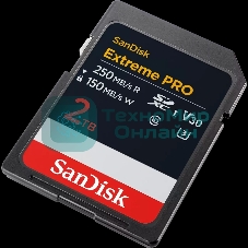 Флешка USB SDXC 2Tb SanDisk Extreme Pro UHS-I Class 3 (U3) V30 200/140 Mb/s SDSDXXD-2T00-GN4IN