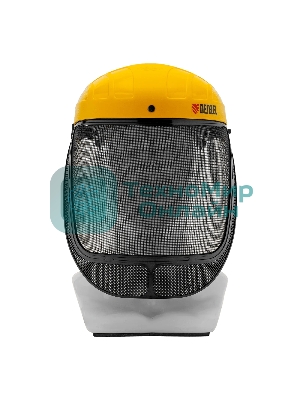 Щиток защитный лицевой с сеткой Denzel 