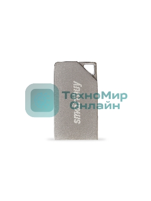 Флешка USB SmartBuy MU30 Metal (SB032GBMU30), 32Gb, USB 2.0, R/W 20/10, серебристый