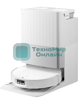 Пылесос-робот Roborock Qrevo EdgeT 60Вт белый (в компл.:1мешок)