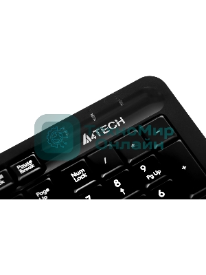 Комплект клавиатура+мышь A4Tech FStyler FG1012 беспроводной, USB, 1200 DPI, черный