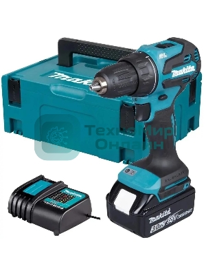 Дрель-шуруповерт Makita DDF490SF1J аккум.
