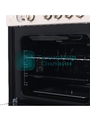 Плита газовая Gefest ПГ 6100-03 0279 бежевый, конфорок 4 шт, духовка 52 л, 60 см x 85 см x 60 см