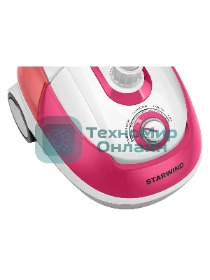 Отпариватель Starwind SVG7750 белый/малиновый, 1800 Вт, 40 г/мин, 2700 мл