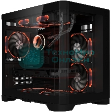 Корпус 1STPLAYER UView UV5 Black, Mini-Tower, чёрный