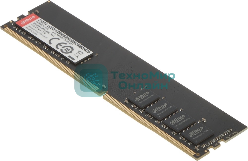 Оперативная память Dahua C300, DDR4, 16GB (1x16GB), 3200 MHz, CL22, DIMM