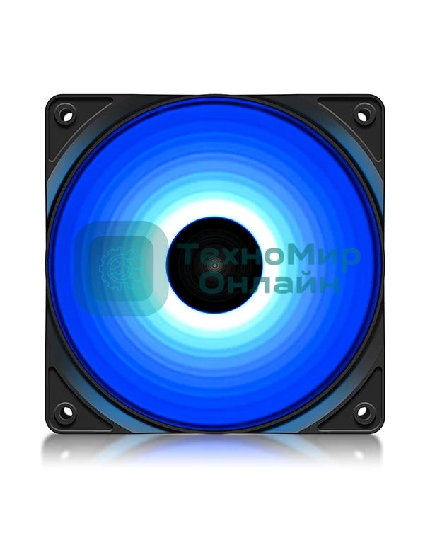 Вентилятор для корпуса DEEPCOOL RF120B черный, 120 мм, 1300 об/мин, 21.9 дБ, 3 pin