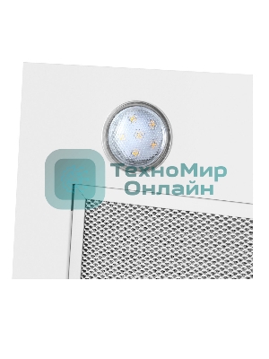 Вытяжка встраиваемая Maunfeld Crosby Singl 60 белый, 60 см, 850 куб. м/ч, 48 дБ