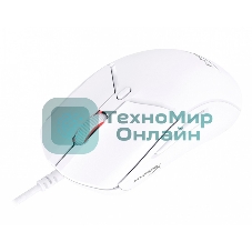 Мышь проводная HyperX Pulsefire Haste 2 белый, 26000 dpi, USB, кнопки - 6
