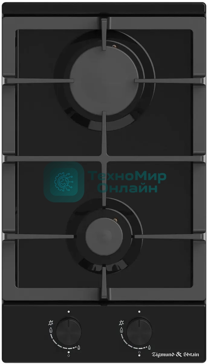 Газовая варочная панель Zigmund & Shtain G 14.3 B независимая, черный