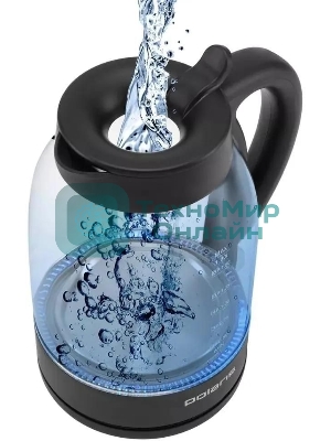 Чайник электрический Polaris PWK 1797CGL черный 1.8л. 2200Вт