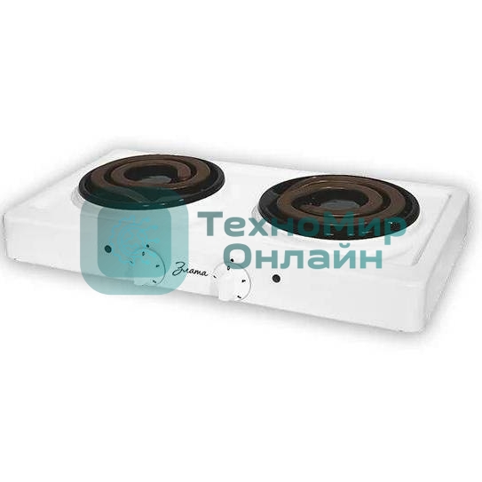 Плита настольная электрическая Злата 214Т белая