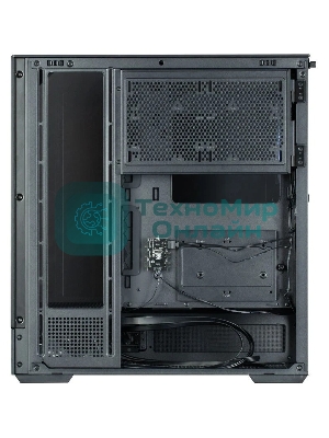 Компьютерный корпус ZALMAN P40 Prism Plus, ATX, черный, WINDOW, 3xCombo (3.5'' or 2.5