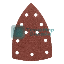 Треугольник абразивный Denzel на ворc. подложке под 