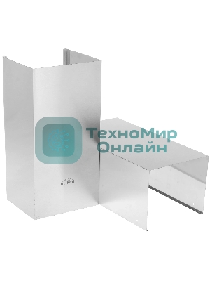 Вытяжка каминная Elikor Вента 60Н-430-П3Л серебристый, 60 см, 430 куб. м/ч, 54 дБ