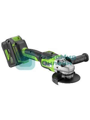 Углошлифовальная машина Greenworks GD24AG 758Вт 10500об/мин рез.шпин.:M14 d=125мм (3200207CUH)