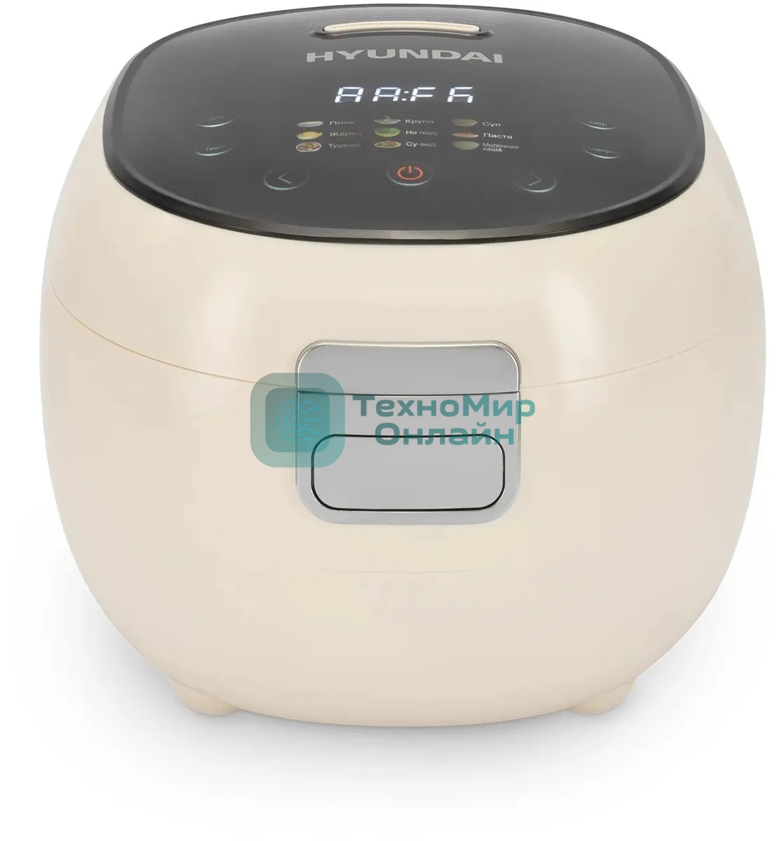 Мультиварка Hyundai HYMC-2408 3л 500Вт молочный/черный